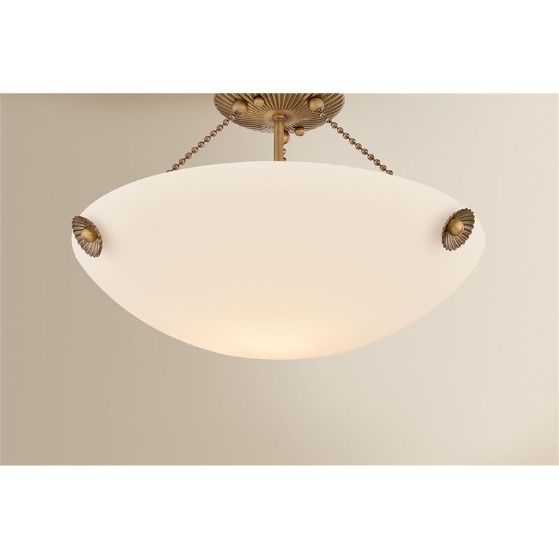 Vivienne 15 Inch Semi Flush Mount by Mitzi